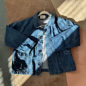 Olderbrother indigo denim unisex chore coat SS18 XS